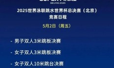 沙巴:全红婵2025北京跳水世界杯总决赛赛程时间 女子10米跳台比赛时间